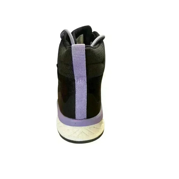Bogs Sandstone Knit Mid TR Women's 9 Black Purple Composite Safety Toe Work Boot - Picture 9 of 12